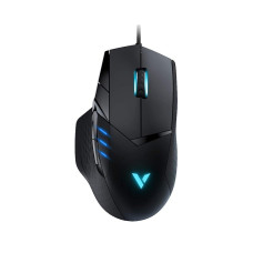 RAPOO VT300 VPRO WIRED GAMING MOUSE, Ergonomic design with 10 programmable buttons, Adjustable real-time DPI button, BLACK